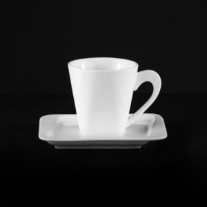 ЧАЙНАЯ ПАРА квадратная 170мл "Sam&Squito Quadro" [106J19-8610,JX82-С001-02,JX82-С001-D]