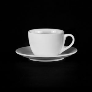 ЧАЙНАЯ ПАРА 160мл "Chan Wave Classic" [ivory LQ-QC0032B/SA]