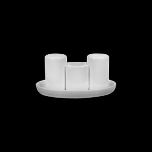 НАБОР для специй 3пр.овал. "Chan Wave Classic" [ivory LQ-QSP0009/2, LQ-QX0005]