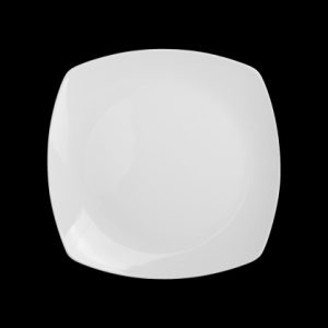 ТАРЕЛКА квадратная 9'' 230мм "Chan Wave Quadro" [ivory LQ-QD0128C]
