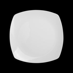 ТАРЕЛКА квадратная 10'' 255мм "Chan Wave Quadro" [ivory LQ-QD0128D]