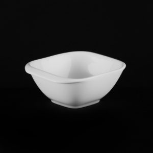 САЛАТНИК квадратный с 2 бортами 4,5'' 115мм 200мл "Chan Wave Quadro" [ivory LQ-QB0101A]