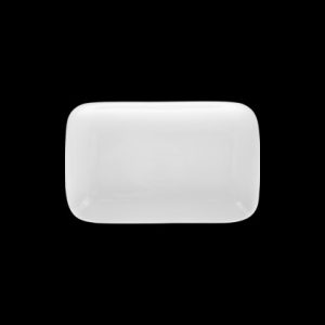 БЛЮДО прямоугольное 4,5'' 110мм "Chan Wave Quadro" [ivory LQ-Q336]