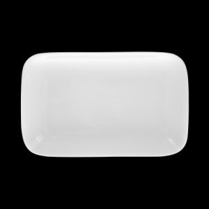 БЛЮДО прямоугольное 14'' 320мм "Chan Wave Quadro" [ivory LQ-Q165]