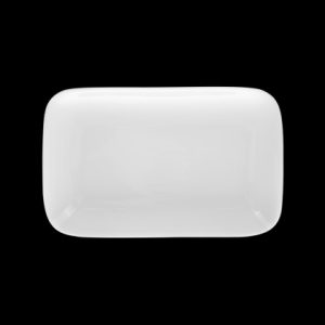 БЛЮДО прямоугольное 10'' 230мм "Chan Wave Quadro" [ivory LQ-Q163]