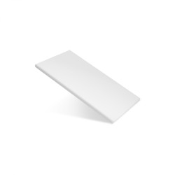 ДОСКА РАЗДЕЛОЧНАЯ 250х150х10 белая пластик