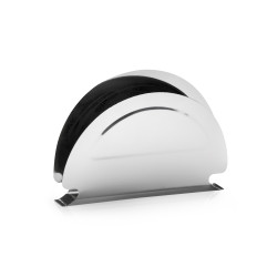 САЛФЕТНИЦА L=120мм h=80мм ПОЛУКРУГ нерж. [RGS-430C]