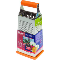 ТЕРКА 23см нерж. четырехгранная [93-AC-GR-22]