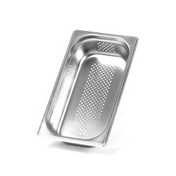 ГАСТРОЕМКОСТЬ перфорированная 3мм 1/3х2,5'' 327х176х65 Luxstahl