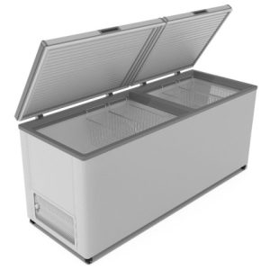 ЛАРЬ морозильный F 700 SD белый (2 глухие крышки)