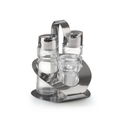 НАБОР для специй 3пр.(соль,перец,зубоч) нерж, крюк ''Luxstahl''[821]