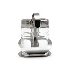 НАБОР для специй 2пр.(соль, перец) нерж, крюк ''Luxstahl''[820]