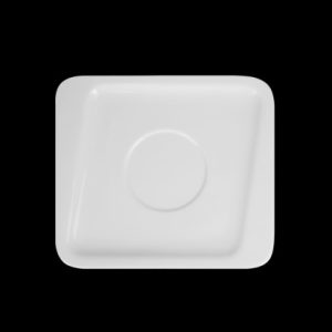 БЛЮДЦЕ квадратное 7'' 175мм для бульонницы фк931 "Sam&Squito Quadro" [JXG148-D02]