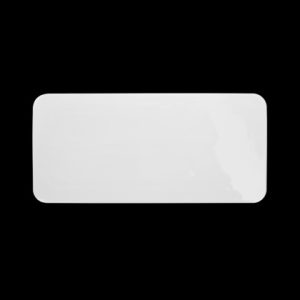 Блюдо прямоугольное 12''х 5,5'' 310х140мм плоское "Chan Wave Quadro" [ivory LQ-QD0341B]