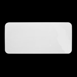 Блюдо прямоугольное 14''х 6,5'' 360х165мм плоское "Chan Wave Quadro" [ivory LQ-QD0341C]