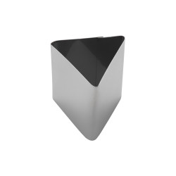 ФОРМА для канапе ТРЕУГОЛЬНИК 4см h=5см нерж. (78303)