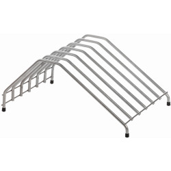 ПОДСТАВКА для досок 360х265х160мм нерж. [201 STEEL STAND]