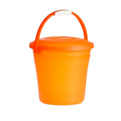 ВЕДРО 11л полипропилен d=28,5см h=27см с крышкой, для пищевых целей, цвет в ассорт