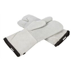 РУКАВИЦЫ для пекарей 36см 2шт, замша [GL3]