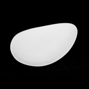 ТАРЕЛКА овал.14,5" 360мм "Chan Wave Classic" [ivory LQ-QK15054]