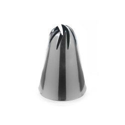 НАСАДКА кондитерская ''Закрытая Роза'' d20мм большая нерж [BR332]