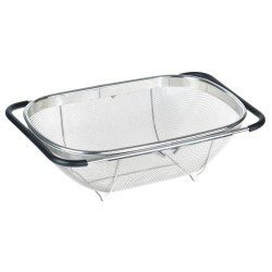 ДУРШЛАГ-СИТО на раковину 34х23,5см нерж [DT-W1202-34]