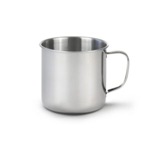 КРУЖКА 400мл нерж. d=8,5см h=8см [RGS-0294 8/8]