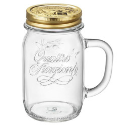 БАНКА (КРУЖКА) 415мл d=85мм с ручкой, без крышки [04148564, 357768]