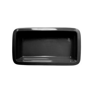 ГАСТРОЕМКОСТЬ керамическая 1/3х2,5" 328х175х60мм черная "Corone Cottura" [LQ-QK15074-K]