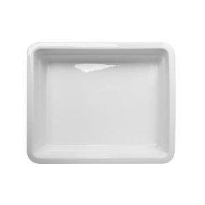 ГАСТРОЕМКОСТЬ керамическая 1/2х2,5" 326х265х60мм белая "Corone Cottura" [LQ-QK15029]