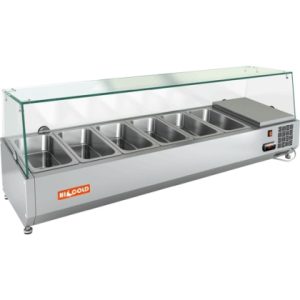 ВИТРИНА настольная  со стеклом HICOLD VRTG 1390  284241