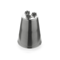 НАСАДКА кондитерская ''Звезда тройная'' 5мм h=42мм нерж. [BХ 1820]