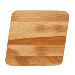 ДОСКА/ВСТАВКА для подачи 240х240х15 мм бук промаслен.