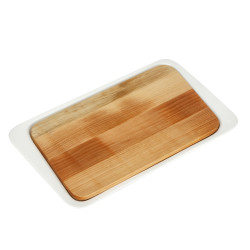 ДОСКА/ВСТАВКА для подачи 300х175х15 мм бук промаслен.