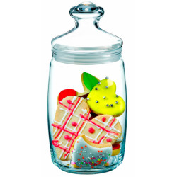 БАНКА с крышкой 1100мл d=94мм Чешни [97425/b]