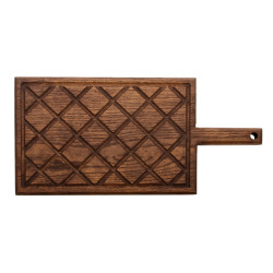 ДОСКА для подачи ЛАБИРИНТ 400х200мм дуб