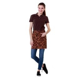 ФАРТУК ОФИЦИАНТА короткий кофе в зёрнах[00303]