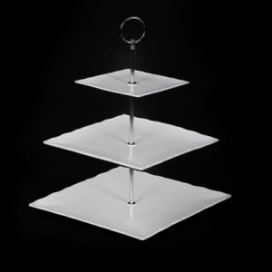 ЭТАЖЕРКА 3-х ярусная 5,5"/8,5"/10" 135/210/250мм "Sam&Squito Quadro" [106J 19-950096]