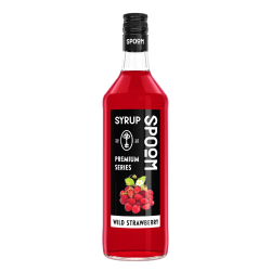 Сироп "Spoom" земляника, 1 литр