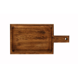 ДОСКА для подачи ГРИЛЬ 180х360мм дуб, легкий обжиг