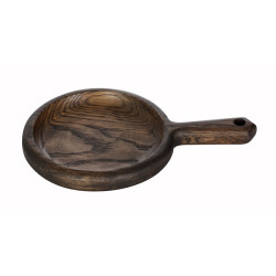 ДОСКА для подачи СКОВОРОДОЧКА 190х140мм дуб