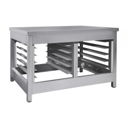 Подставка под пароконвектомат Luxstahl 1000*810*650 (противни 2х5)