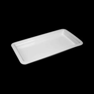ГАСТРОЕМКОСТЬ керамическая 1/3х1,5" 322х168х30мм белая "Corone Cottura" [LQ-QK15077]