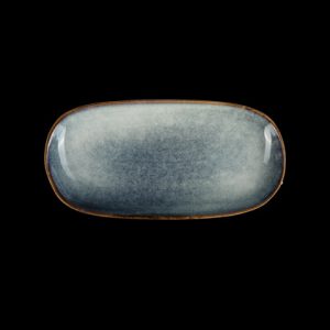 БЛЮДО овальное 10"х4,9"  254х125мм, синий "Corone Celeste" [HL900630]