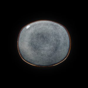 ТАРЕЛКА овальная 8"х7" 200х176мм, синий "Corone Celeste" [HL900760]