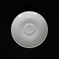 БЛЮДЦЕ к чашке кофейной фк9003 белое [LQ-QK15172]