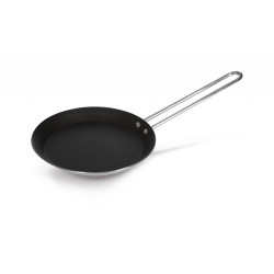 СКОВОРОДА блинная d=240/20 нерж. антиприг. покрытие с ручкой, ИНДУКЦИЯ, LUXSTAHL