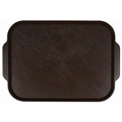 ПОДНОС СТОЛОВЫЙ 450х355 темно-коричневый, ПС [13723,1730,167]