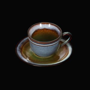 ЧАЙНАЯ ПАРА 130мл, синий+зеленый "Corone Verde" [HL934810+HL934820]