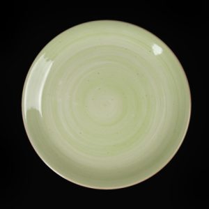 ТАРЕЛКА мелкая 10" 255мм, зеленый "Corone Natura" [HL908140E]